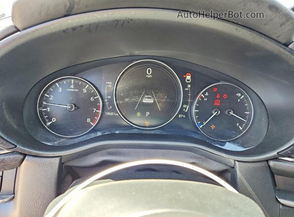 3MVDMBAM0RM661927 2024 MAZDA CX-30 Black Widok zestawu wskaźników