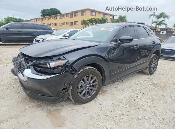 3MVDMBAM3SM816895 2025 MAZDA CX-30 Black Առջևի ձախ երեք քառորդ տեսարան