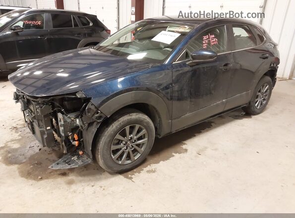 3MVDMBAM5PM513768 2023 MAZDA CX-30 Blue წინა მარცხენა ხედი სამი მეოთხედიდან
