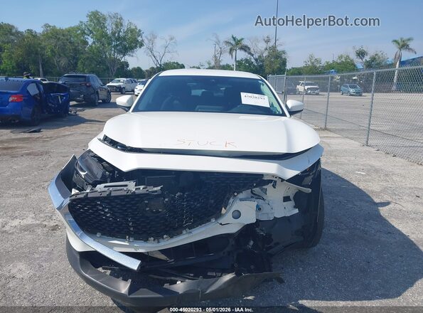 3MVDMBAMXPM563419 2023 MAZDA CX-30 White Vista del cuadro de instrumentos