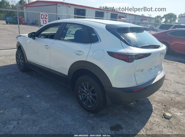 3MVDMBAMXPM563419 2023 MAZDA CX-30 White Trasero izquierdo