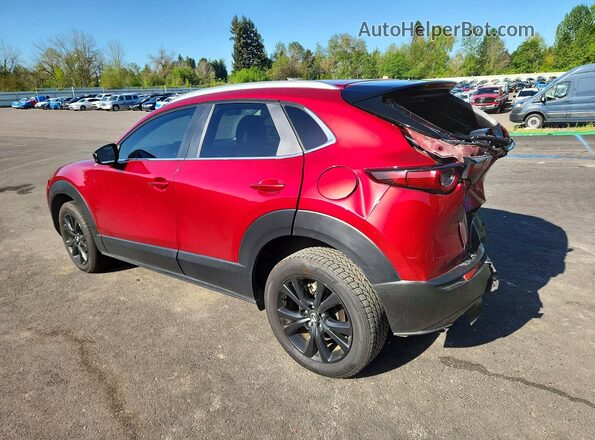 3MVDMBAY7MM254652 2021 MAZDA CX-30 Красный Задняя левая четверть