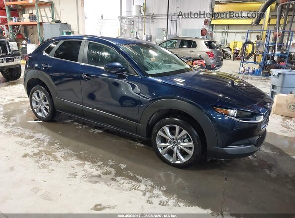 3MVDMBBL4NM452531 2022 MAZDA CX-30 Синий Передняя правая четверть