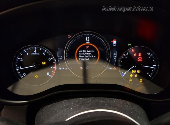 3MVDMBBM3RM635157 2024 MAZDA CX-30 Gray Widok zestawu wskaźników