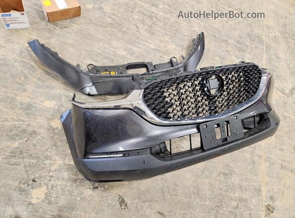 3MVDMBBM3RM635157 2024 MAZDA CX-30 Gray Widok naklejki z numerem VIN