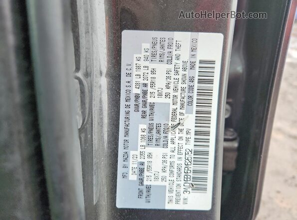 3MVDMBBM5RM626752 2024 MAZDA CX-30 Gray Widok naklejki z numerem VIN