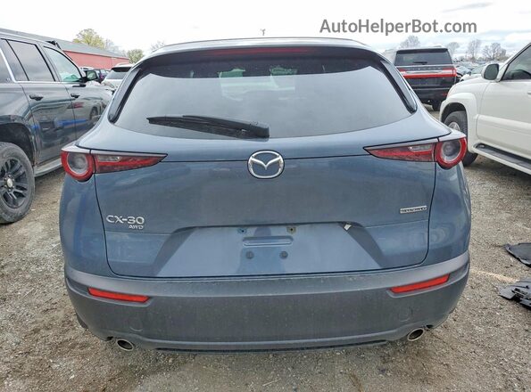 3MVDMBCL0MM260939 2021 MAZDA CX-30 Blue Widok z tyłu