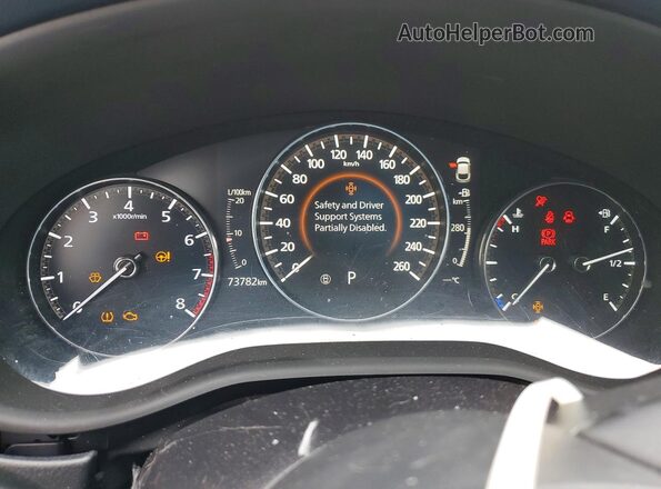 3MVDMBCL0MM260939 2021 MAZDA CX-30 Blue Widok zestawu wskaźników