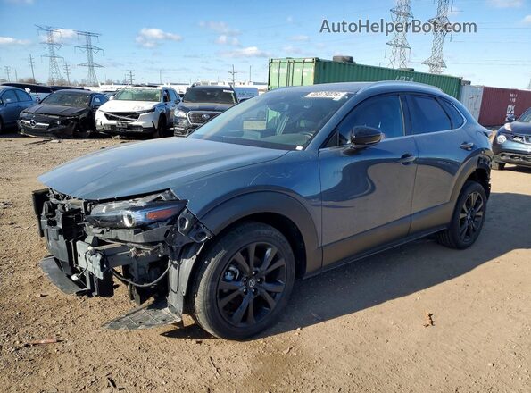 3MVDMBCL1NM422725 2022 MAZDA CX-30 Gray Vista tres cuartos delantera izquierda