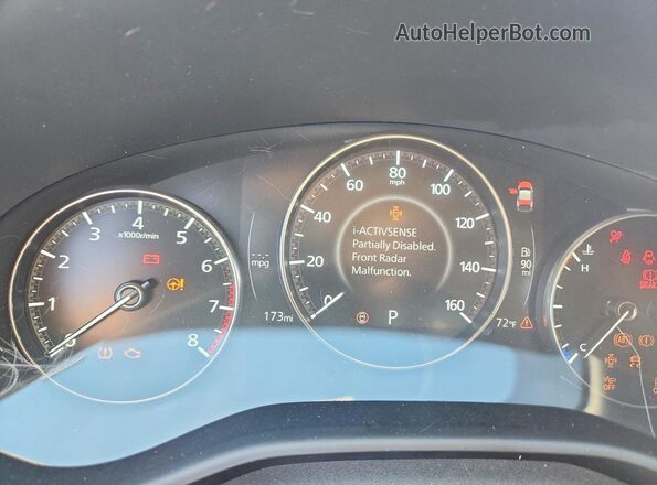 3MVDMBCL6TM122059 2026 MAZDA CX-30 Charcoal Widok zestawu wskaźników