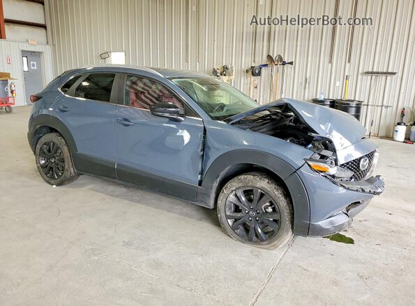 3MVDMBCL8NM407705 2022 MAZDA CX-30 Blue Przód prawy