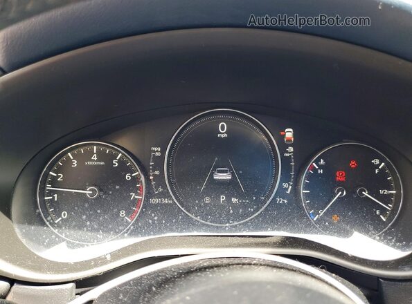 3MVDMBCL9LM131872 2020 MAZDA CX-30 Black Вид щитка приладів