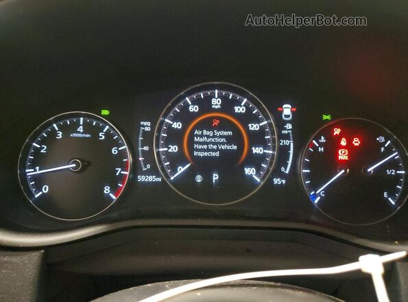 3MVDMBCL9MM222772 2021 MAZDA CX-30 Blue Vista del cuadro de instrumentos