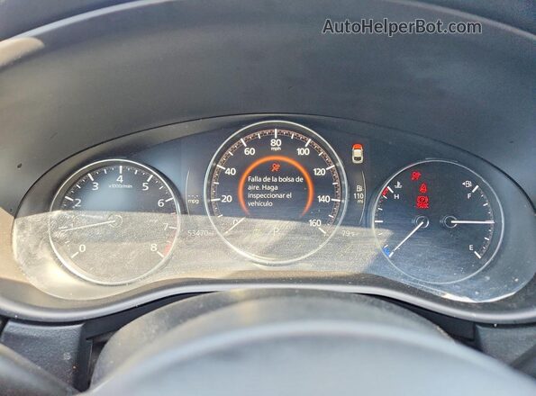 3MVDMBCM1RM686624 2024 MAZDA CX-30 Черный Вид щитка приборов