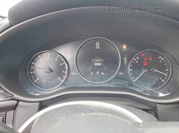 3MVDMBCM1RM703115 2024 MAZDA CX-30 Gray Instrument cluster view