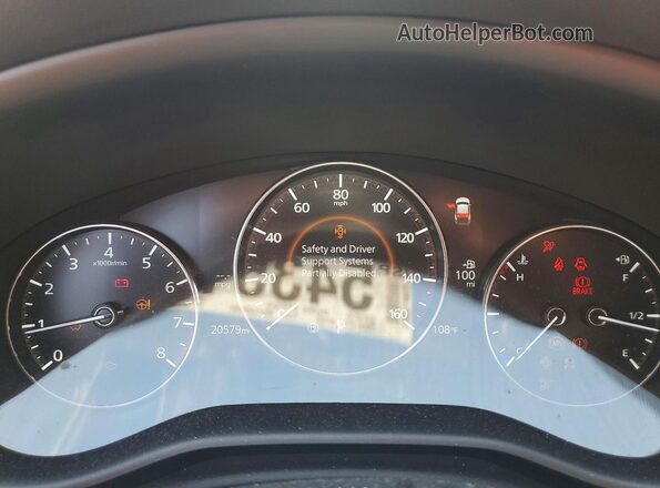 3MVDMBCM2PM583645 2023 MAZDA CX-30 Серый Вид щитка приборов