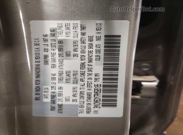 3MVDMBCM7RM696185 2024 MAZDA CX-30 Серебряный Вид наклейки с VIN-кодом