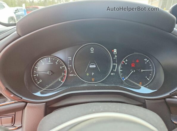 3MVDMBCM8RM629661 2024 MAZDA CX-30 Red Widok zestawu wskaźników
