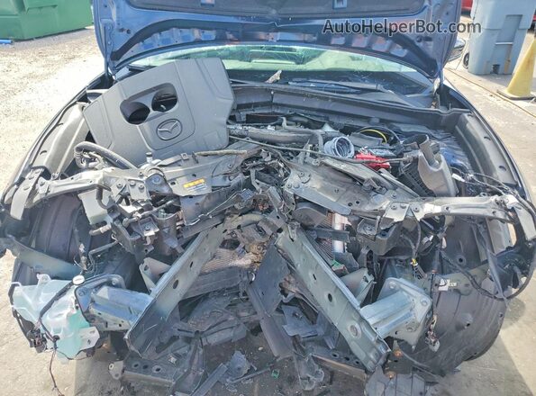 3MVDMBCM8RM653622 2024 MAZDA CX-30 Blue Rear interior view