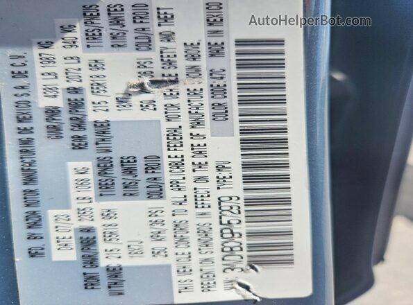 3MVDMBCM9PM572979 2023 MAZDA CX-30 Серый Вид подкапотного пространства