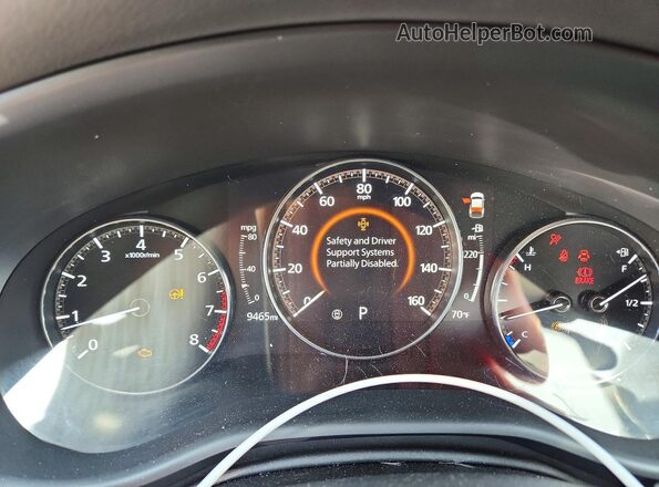 3MVDMBCM9PM588387 2023 MAZDA CX-30 White Instrument cluster view