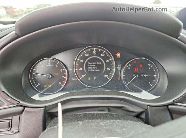 3MVDMBCMXRM607130 2024 MAZDA CX-30 Gray Widok zestawu wskaźników
