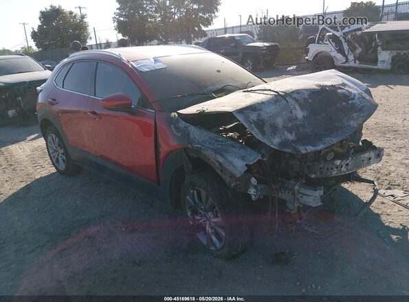 3MVDMBDL1MM308303 2021 MAZDA CX-30 Красный Передняя правая четверть