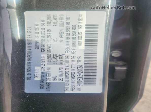 3MVDMBDL5MM241754 2021 MAZDA CX-30 Gray Вид наклейки з VIN-кодом