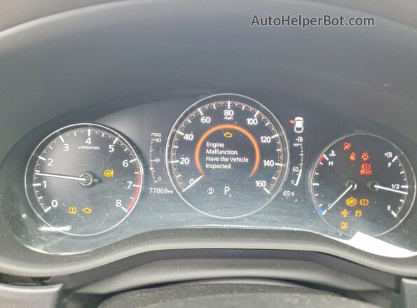 3MVDMBDM2MM225116 2021 MAZDA CX-30 Gray Instrument cluster view