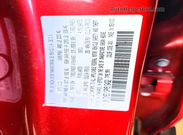 3MVDMBDY0PM519492 2023 MAZDA CX-30 Красный Вид подкапотного пространства