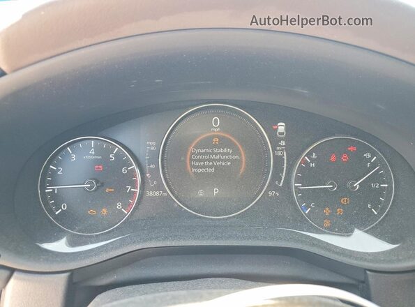 3MVDMBDY5NM413620 2022 MAZDA CX-30 Blue Widok zestawu wskaźników