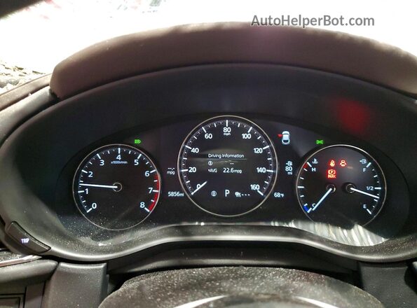 3MVDMBDY9PM552393 2023 MAZDA CX-30 Красный Вид щитка приборов