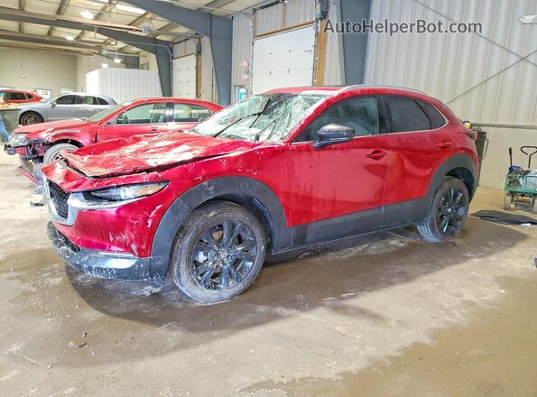 3MVDMBDY9PM552393 2023 MAZDA CX-30 Красный Передняя левая четверть
