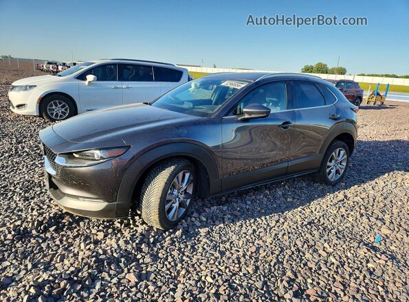 3MVDMBEM9LM134812 2020 MAZDA CX-30 Charcoal Առջևի ձախ երեք քառորդ տեսարան