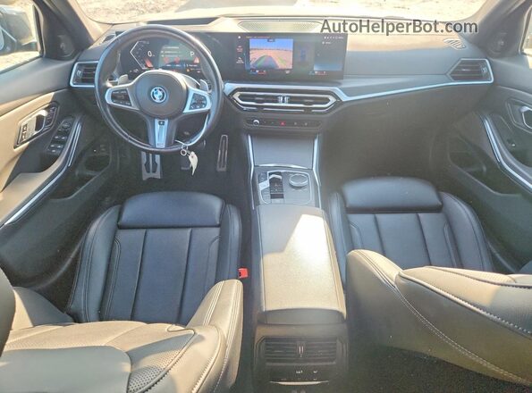 3MW39FS02P8C91455 2023 BMW OTHER Синий Вид панели приборов