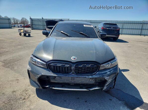3MW49FF09P8D38379 2023 BMW M3 Gray Vista frontal
