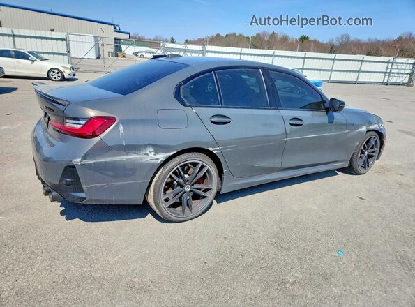 3MW49FF09P8D38379 2023 BMW M3 Gray Trasero derecho