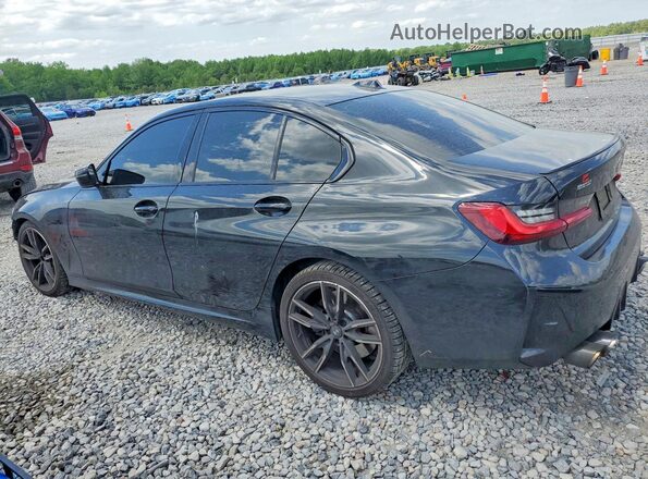 3MW49FS03P8D69343 2023 BMW M3 Black უკანა მარცხენა