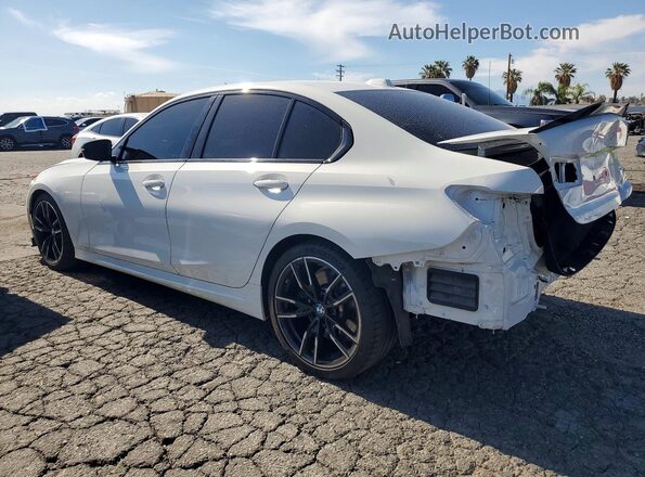 3MW49FS07P8C98017 2023 BMW M3 White Հետևի ձախ
