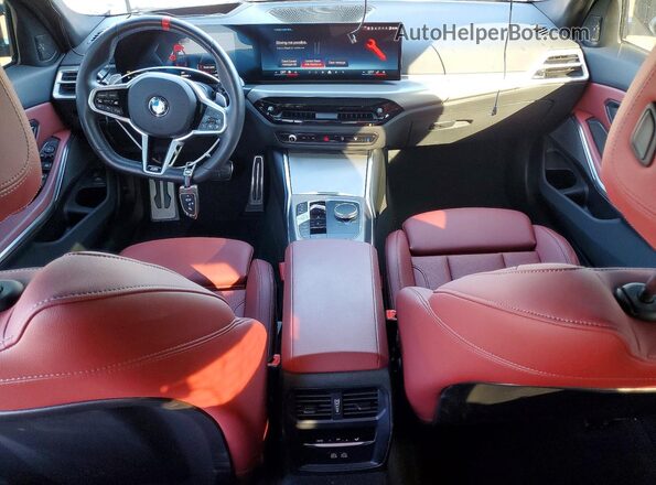 3MW59FT00S8F05021 2025 BMW M3 Черный Вид панели приборов