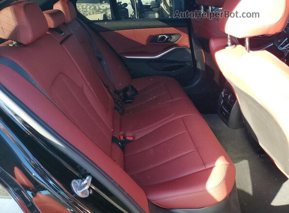 3MW59FT00S8F05021 2025 BMW M3 Черный Вид задних сидений