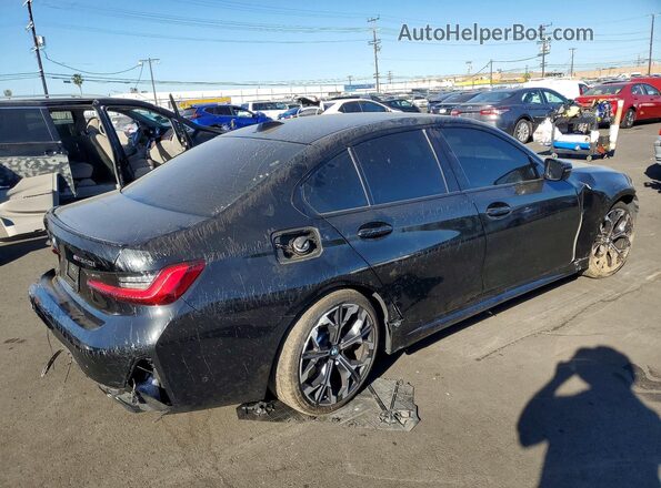 3MW59FT00S8F05021 2025 BMW M3 Черный Задняя правая четверть
