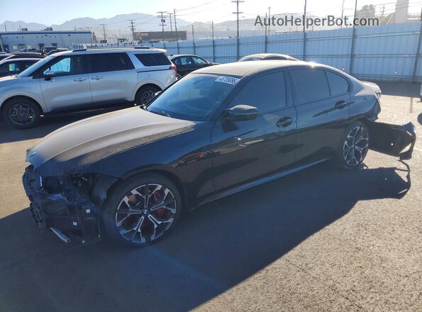 3MW59FT00S8F05021 2025 BMW M3 Черный Передняя левая четверть