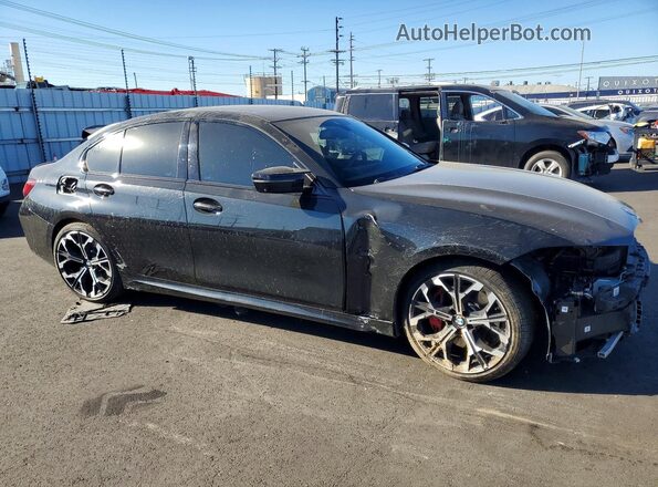 3MW59FT00S8F05021 2025 BMW M3 Черный Передняя правая четверть