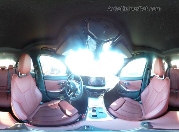 3MW59FT00S8F05021 2025 BMW M3 Черный Панорамный вид салона 360°