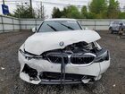 2021 Bmw 330i Белый vin: 3MW5R1J04M8C01019
