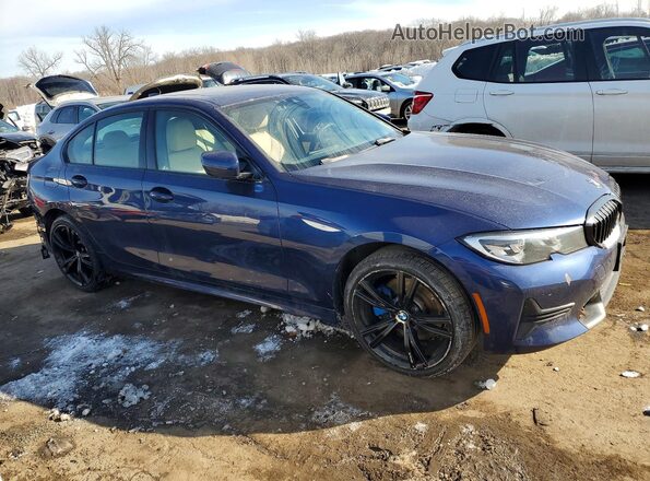 3MW5R7J04L8B13279 2020 BMW OTHER Синий Передняя правая четверть
