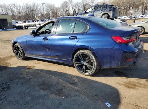 3MW5R7J04L8B13279 2020 BMW OTHER Синий Задняя левая четверть