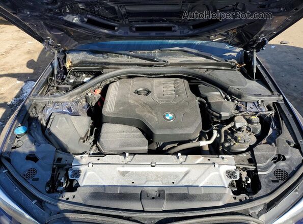 3MW5R7J04L8B13279 2020 BMW OTHER Синий Вид задней части салона