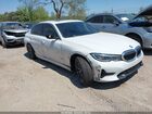 2021 Bmw 330i Xdrive White vin: 3MW5R7J05M8B88381